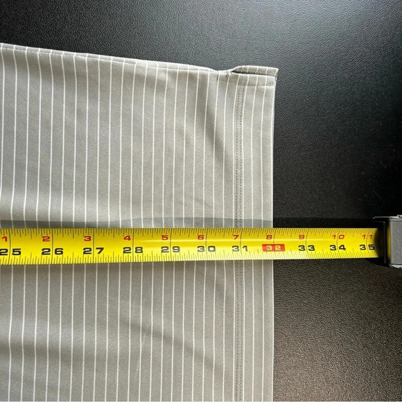 Nike Golf Men’s XXL Dri Fit Polo Shirt Gray Striped GOLF Athletic Casual Flaw - Picture 10 of 16